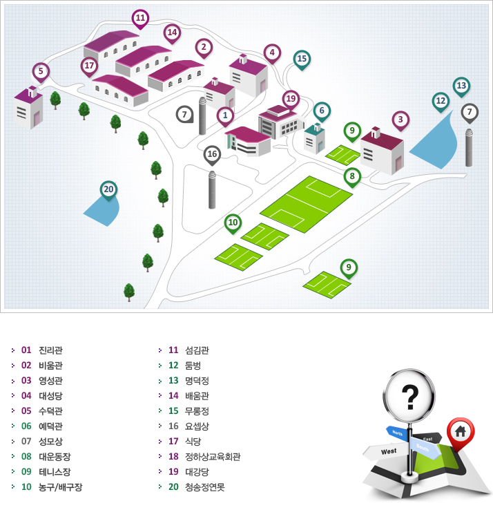 캠퍼스 지도